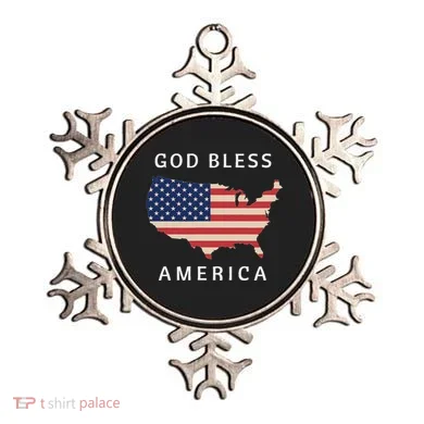 God Bless America Ornament