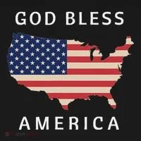 God Bless America Ornament thumb 1
