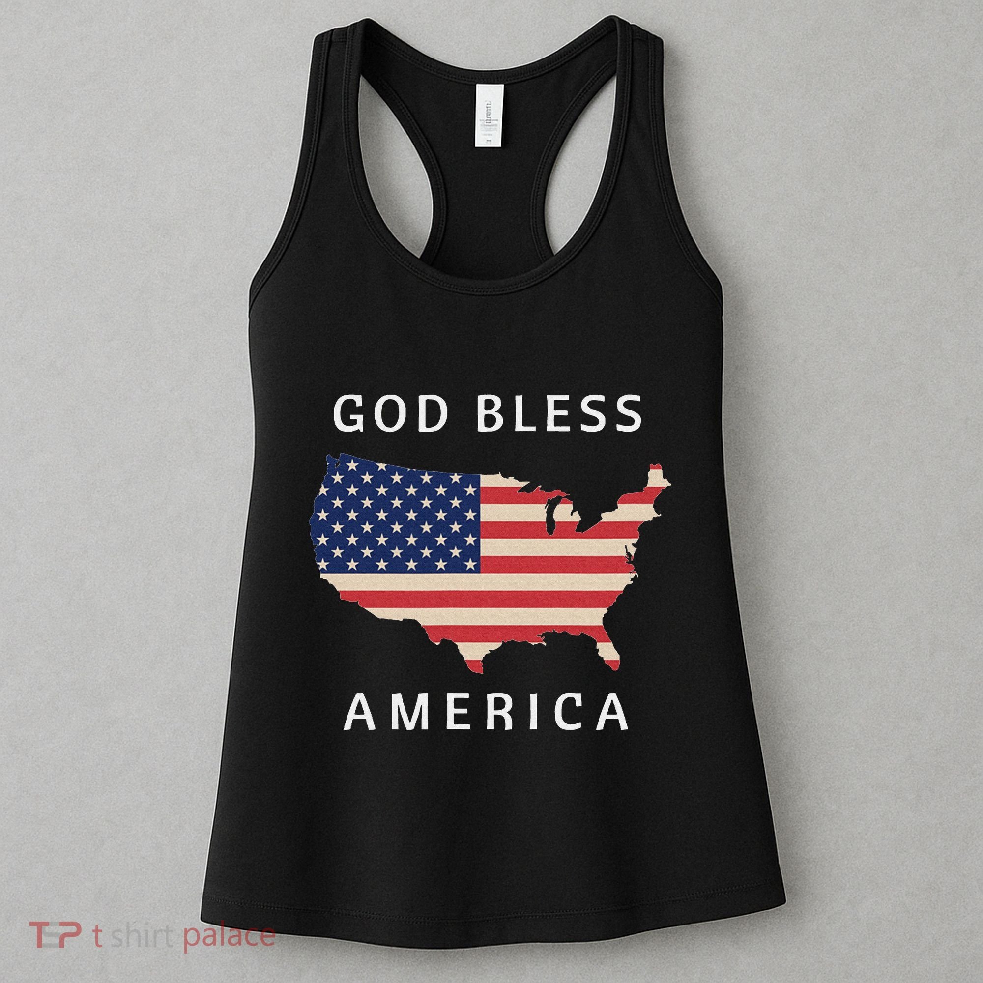 God Bless America Women's Tank Top