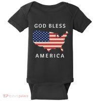 God Bless America Baby Bodysuit thumb 0