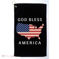 God Bless America Golf Towel thumb 0