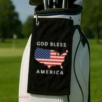 God Bless America Golf Towel thumb 2
