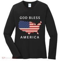 God Bless America Women's Long Sleeve Shirt thumb 0