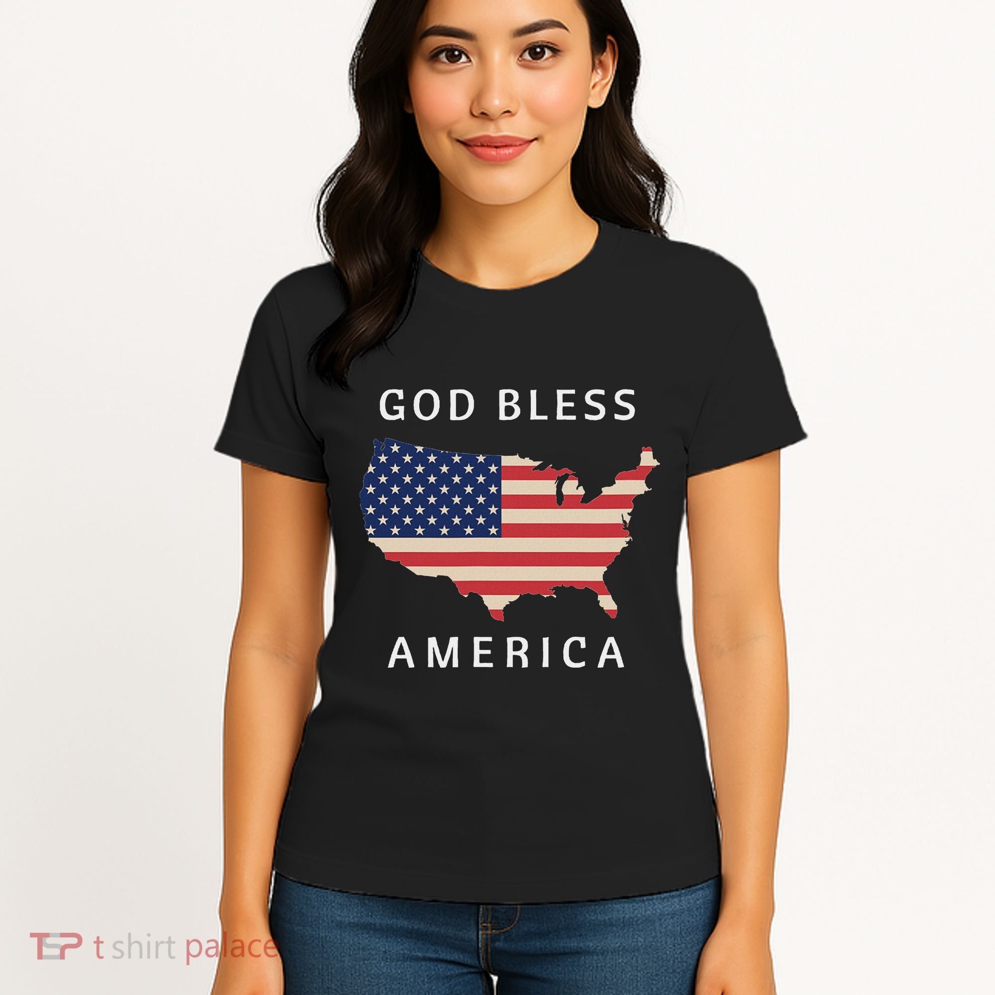 God Bless America Women's T-Shirt