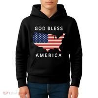 God Bless America Kids Hoodie thumb 4