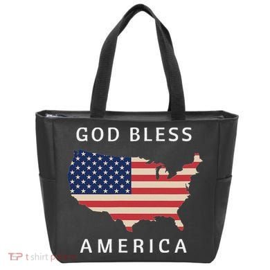 God Bless America Tote Bag