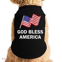 God Bless America Cool Gift Doggie Tank thumb 0