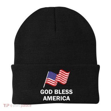 God Bless America Cool Gift Beanie