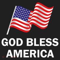 God Bless America Cool Gift Beanie thumb 2