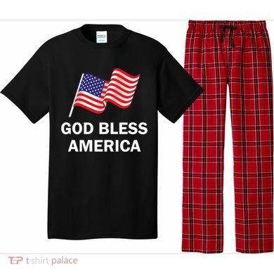 God Bless America Cool Gift Pajama Set