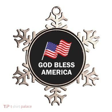 God Bless America Cool Gift Ornament