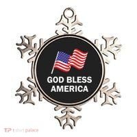 God Bless America Cool Gift Ornament thumb 0