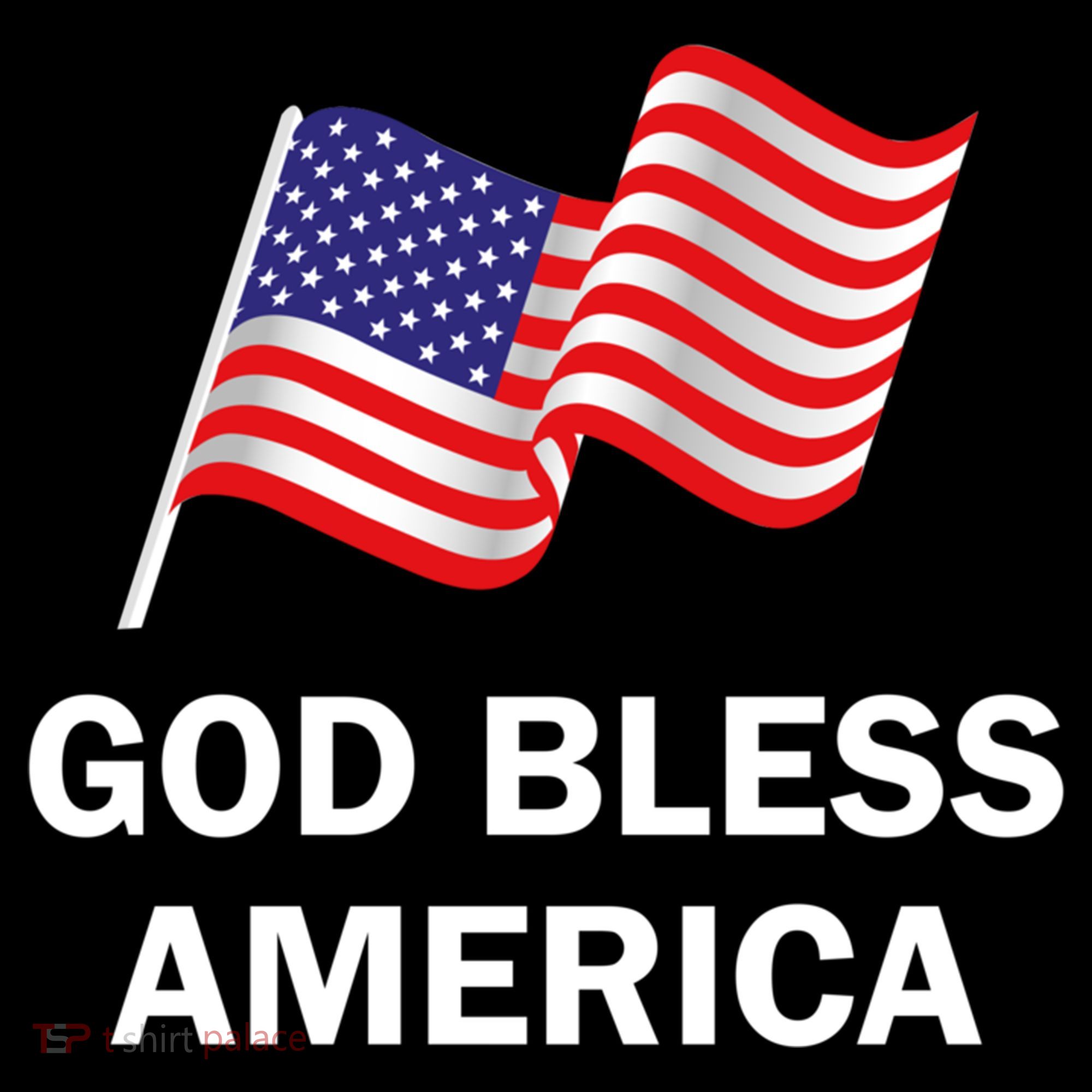 God Bless America Cool Gift Ornament