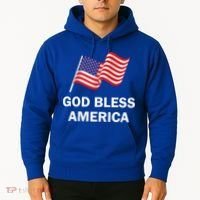 God Bless America Cool Gift Hoodie thumb 2