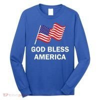God Bless America Cool Gift Long Sleeve Shirt thumb 0