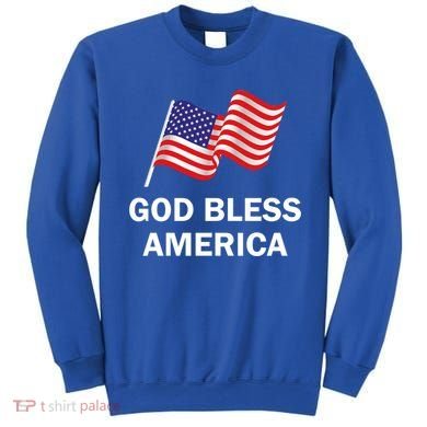 God Bless America Cool Gift Sweatshirt