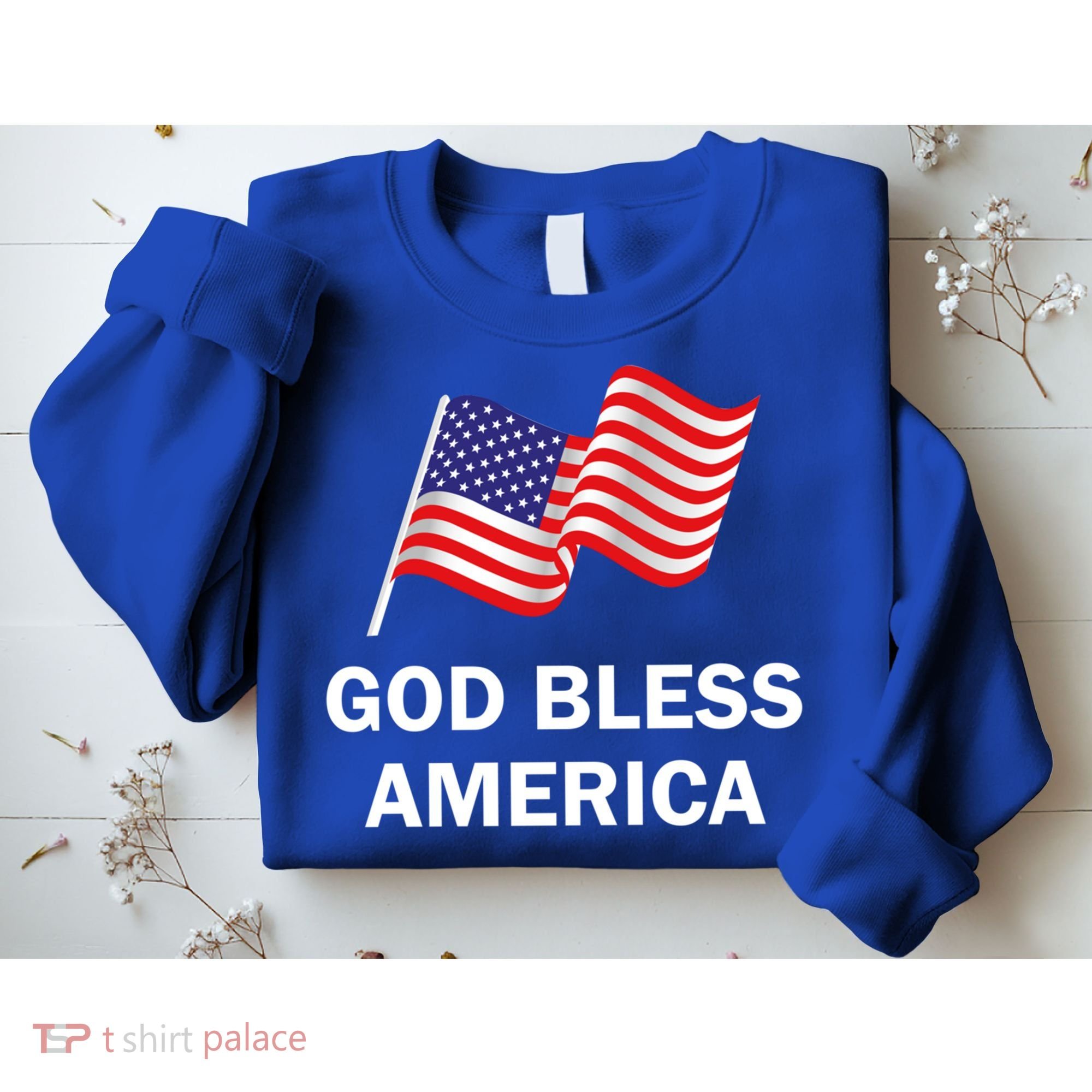 God Bless America Cool Gift Sweatshirt
