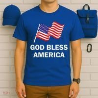 God Bless America Cool Gift T-Shirt thumb 6