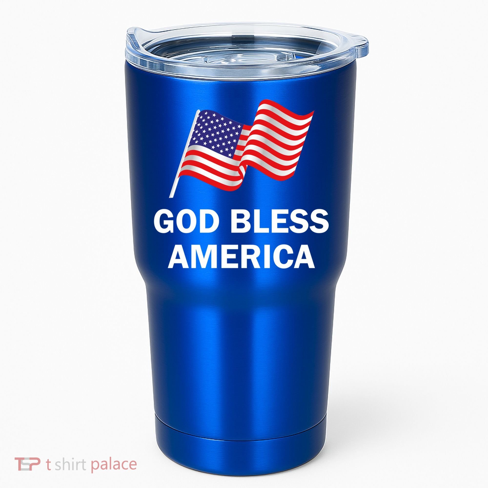 God Bless America Cool Gift Tumbler