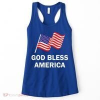 God Bless America Cool Gift Women's Tank Top thumb 0