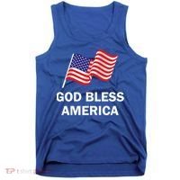 God Bless America Cool Gift Tank Top thumb 0