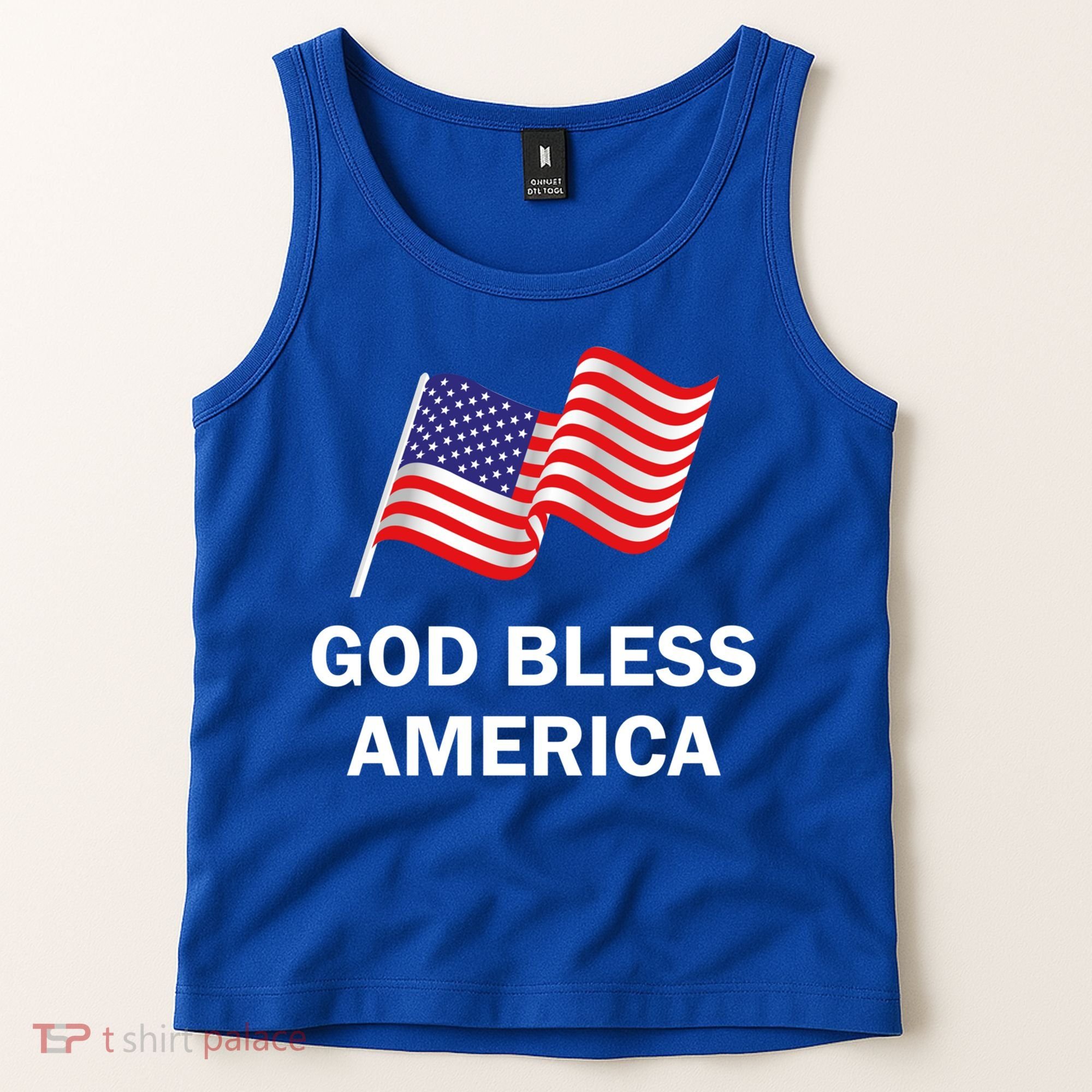 God Bless America Cool Gift Tank Top