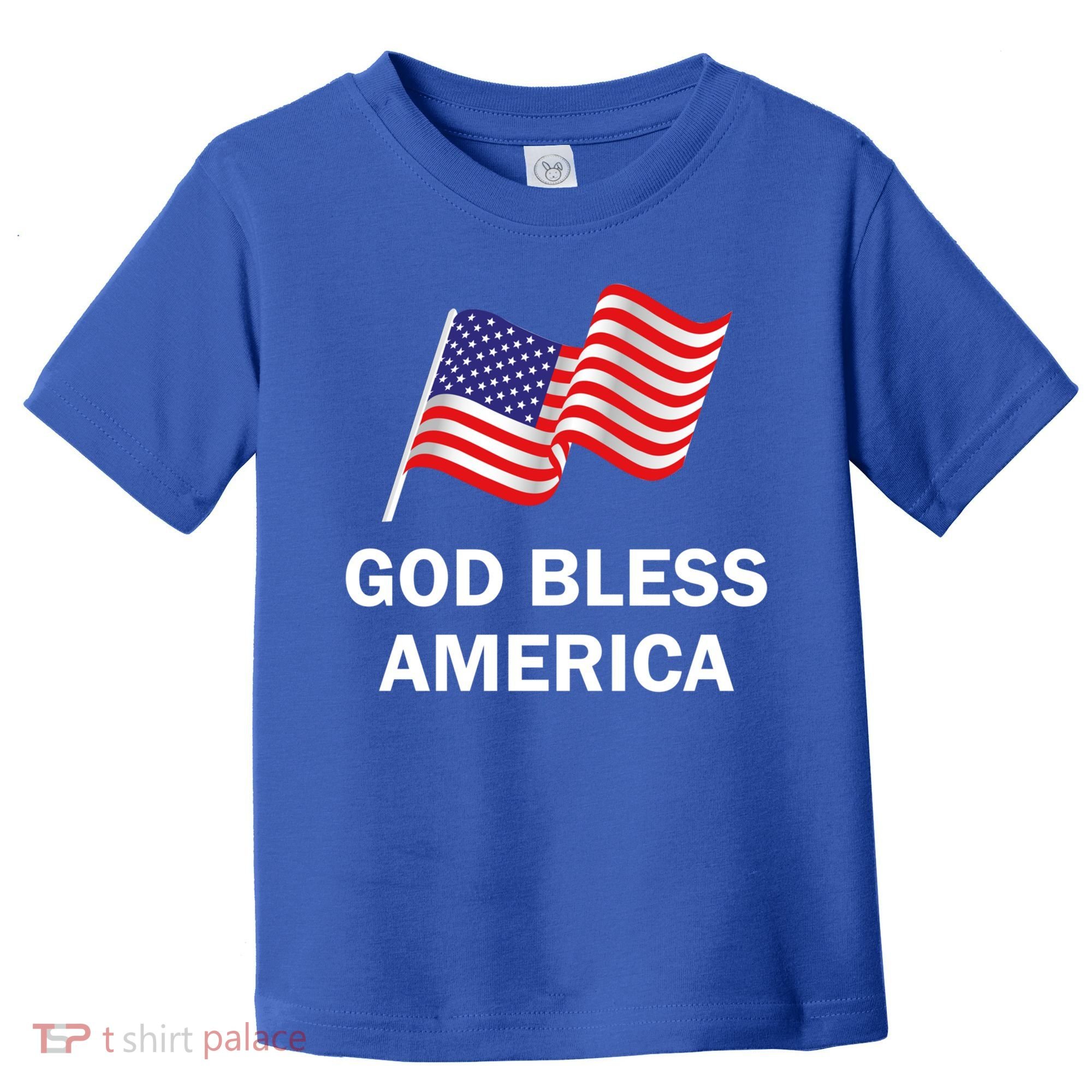 God Bless America Cool Gift Toddler T-Shirt