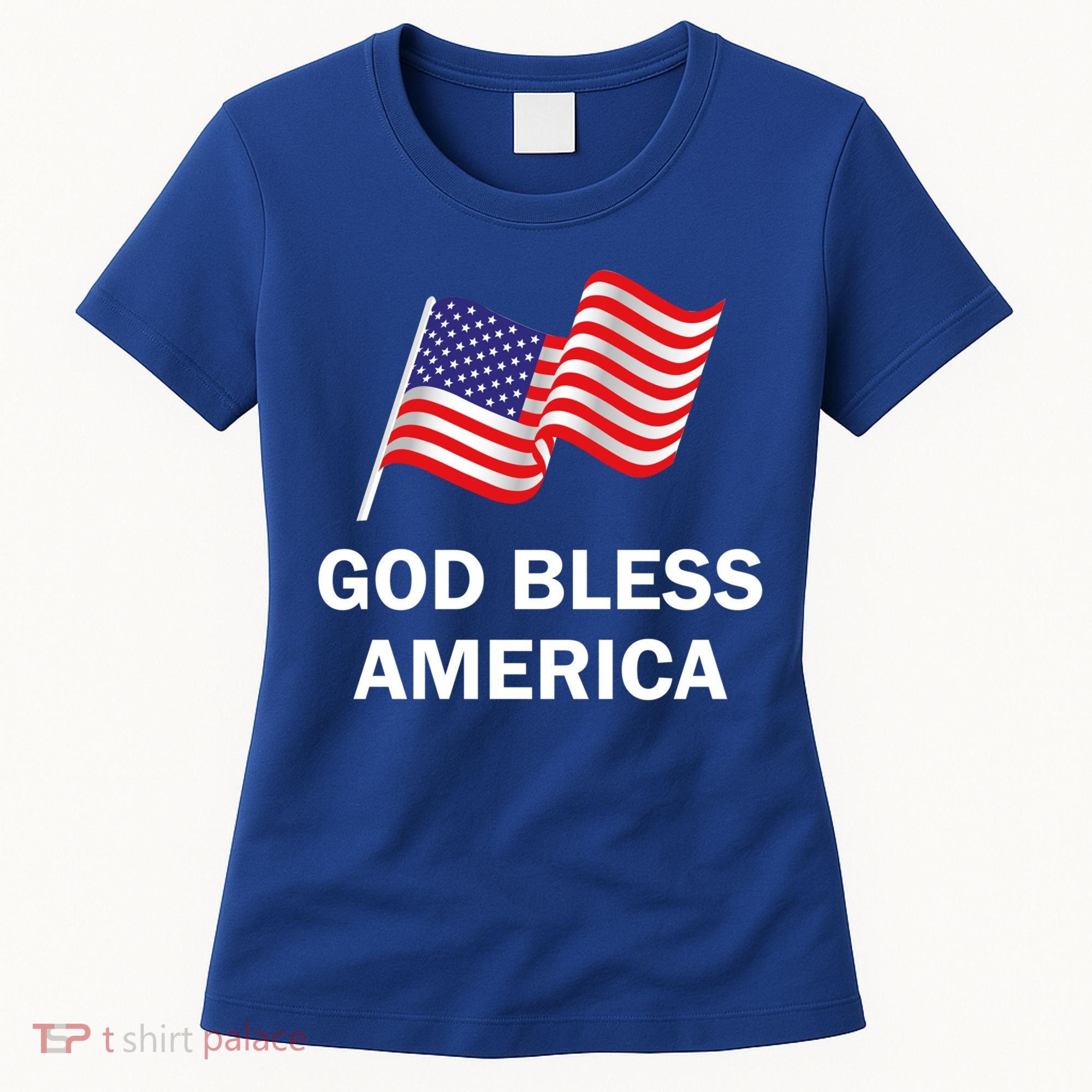 God Bless America Cool Gift Women's T-Shirt