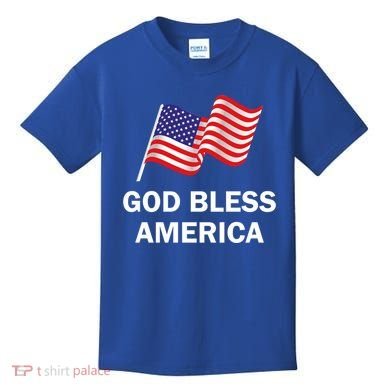 God Bless America Cool Gift Kids T-Shirt