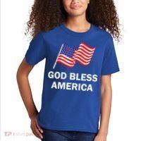 God Bless America Cool Gift Kids T-Shirt thumb 2