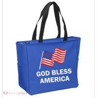 God Bless America Cool Gift Tote Bag thumb 2