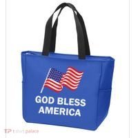 God Bless America Cool Gift Tote Bag thumb 3