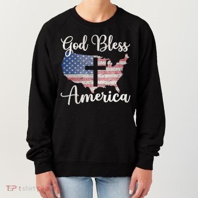 God Bless America Women's Sweatshirt