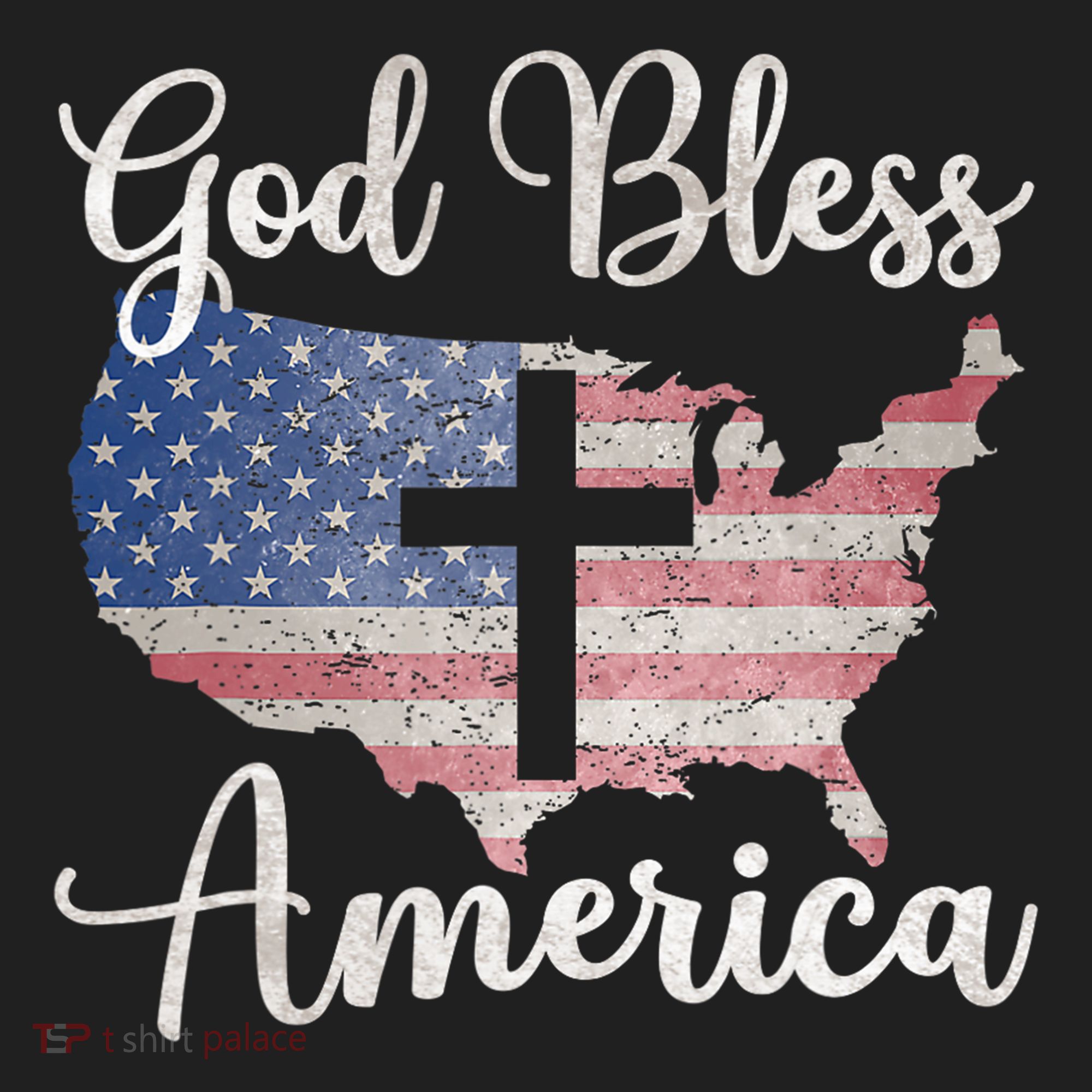 God Bless America Women's Sweatshirt