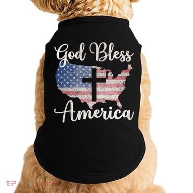 God Bless America Doggie Tank
