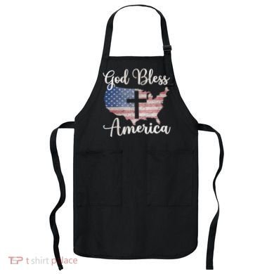God Bless America Apron