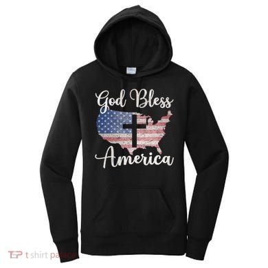 God Bless America Women's Hoodie