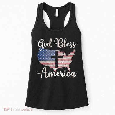 God Bless America Women's Tank Top