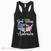 God Bless America Women's Tank Top thumb 0