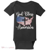 God Bless America Baby Bodysuit thumb 0