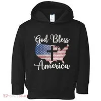 God Bless America Toddler Hoodie thumb 0