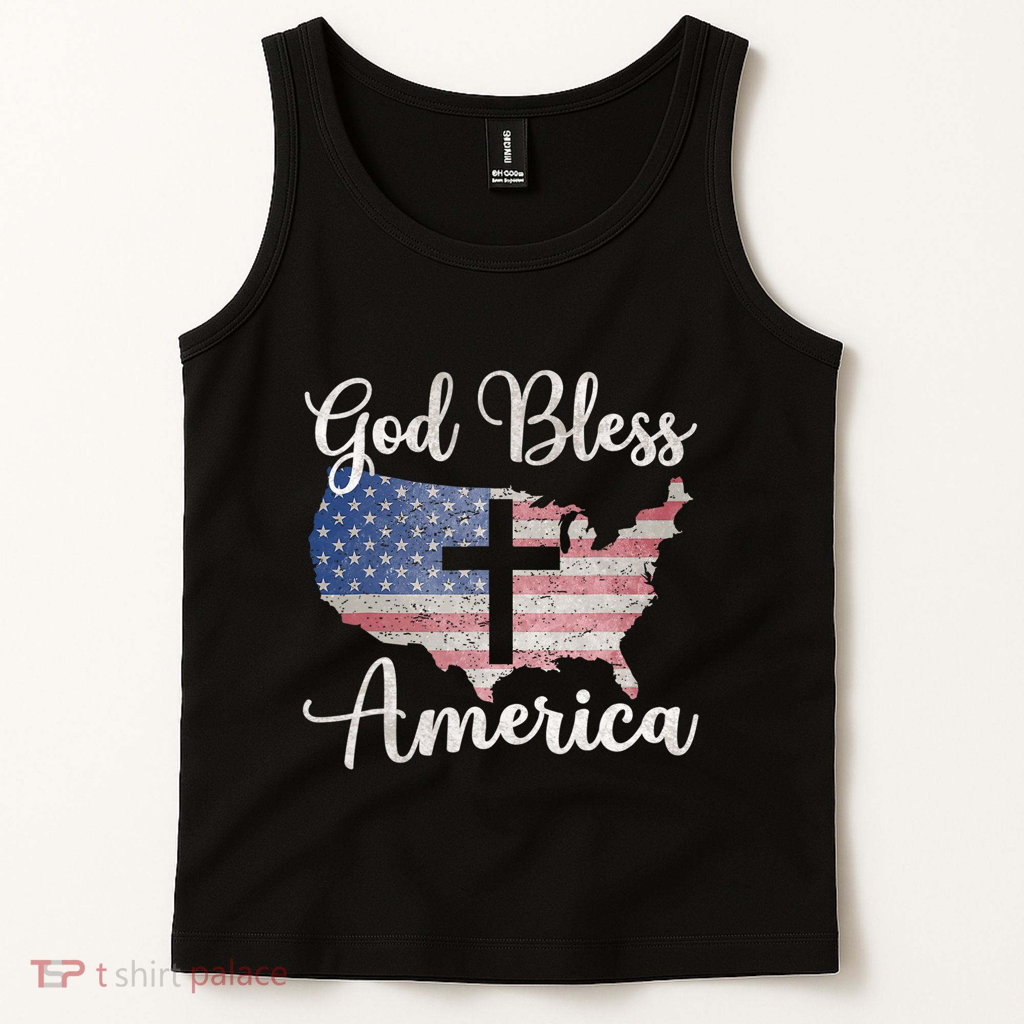 God Bless America Tank Top