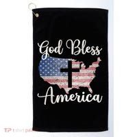 God Bless America Golf Towel thumb 0