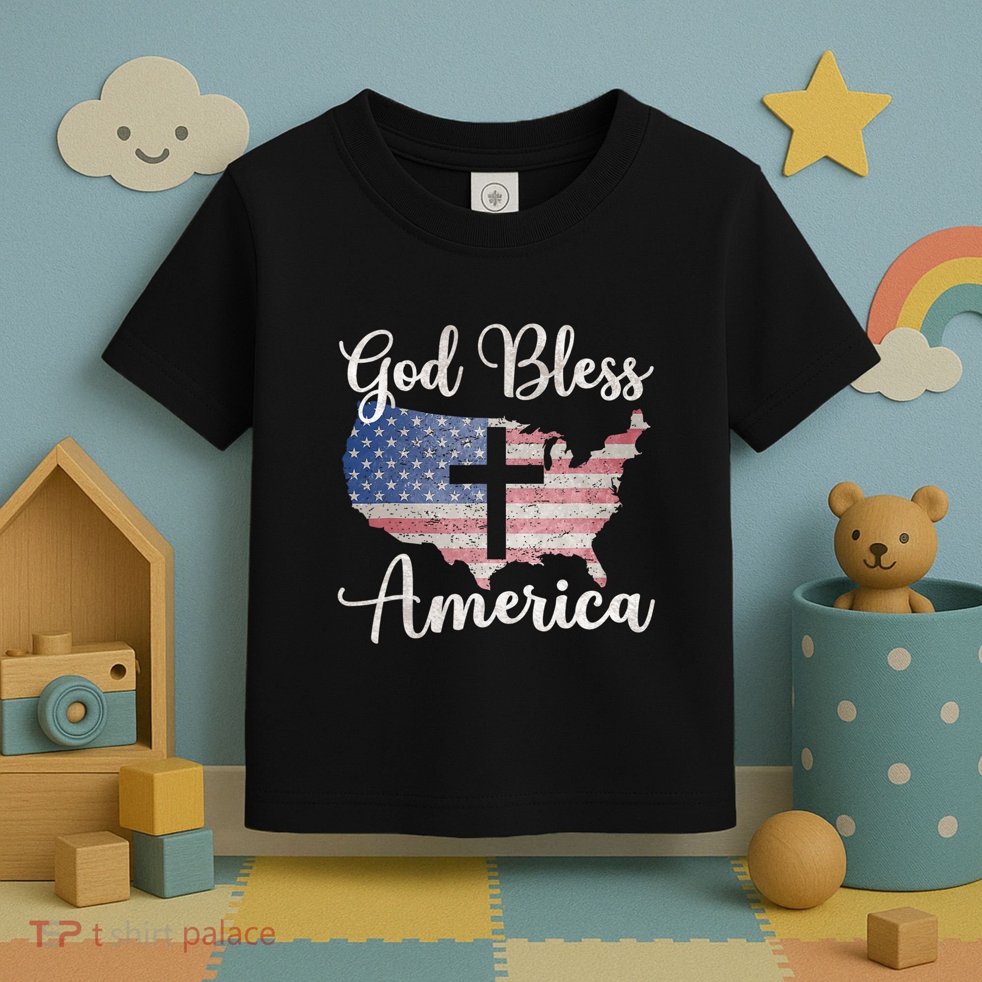 God Bless America Toddler T-Shirt