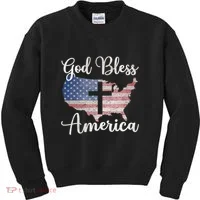 God Bless America Kids Sweatshirt thumb 0
