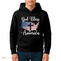 God Bless America Kids Hoodie thumb 4