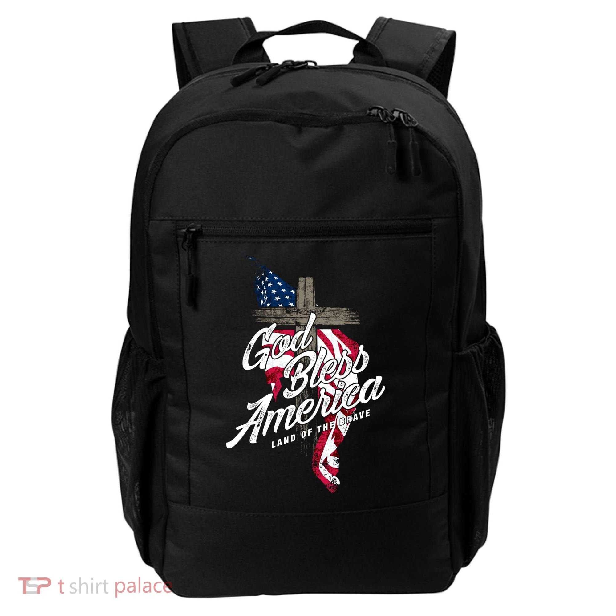 God Bless America Land Of The Brave Gift Backpack