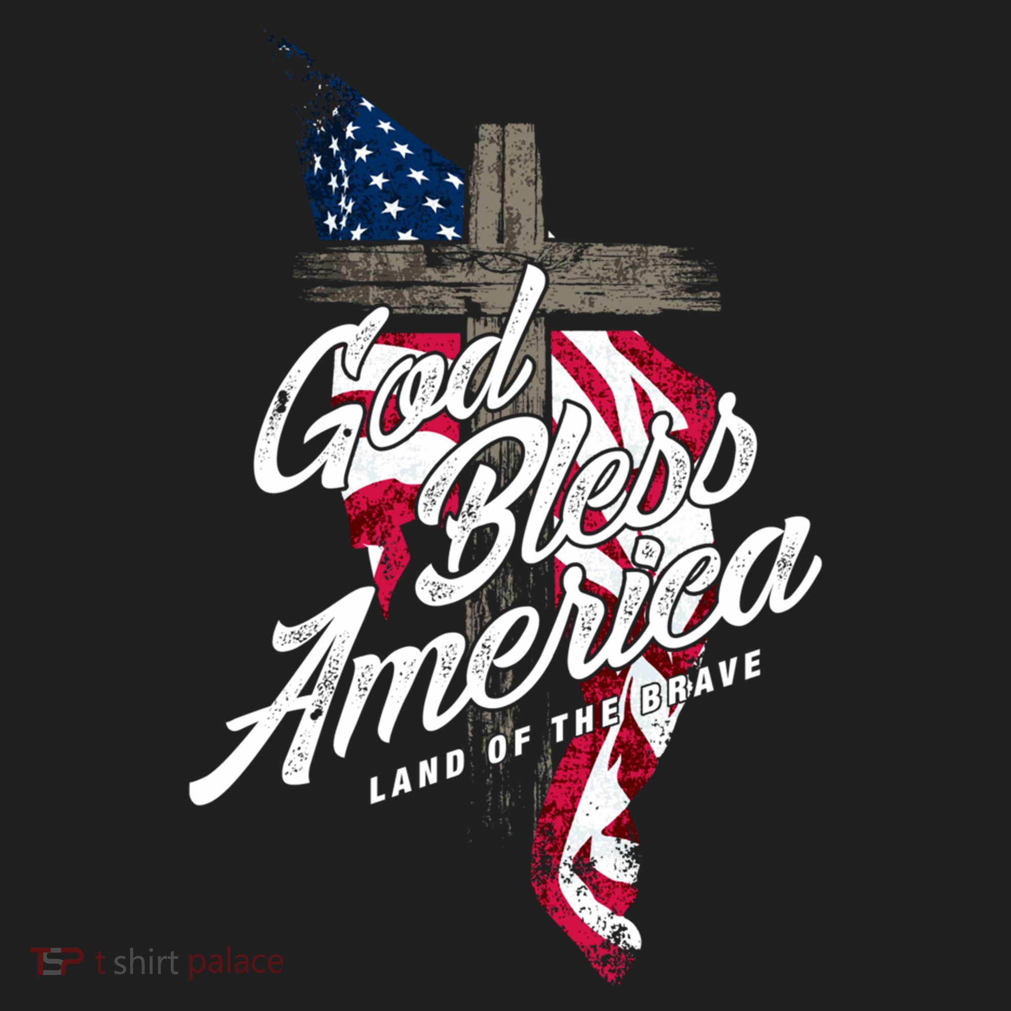 God Bless America Land Of The Brave Gift Hat