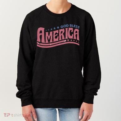 God Bless America Independence Day Women's Sweatshirt