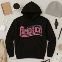 God Bless America Independence Day Hoodie thumb 3